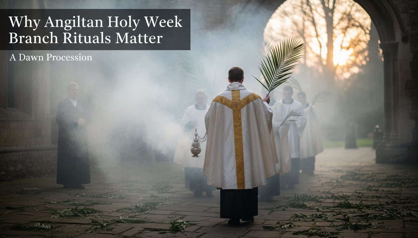 anglican holy week rituals matter
