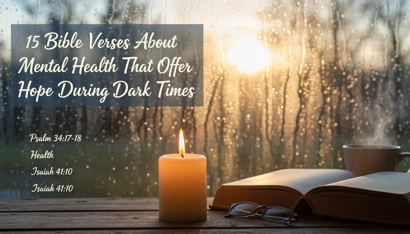bible verses offering mental health hope