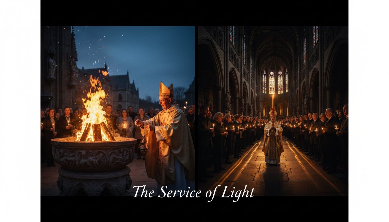 catholic easter vigil rites explained