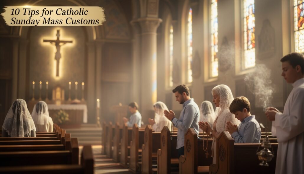 catholic sunday mass customs tips