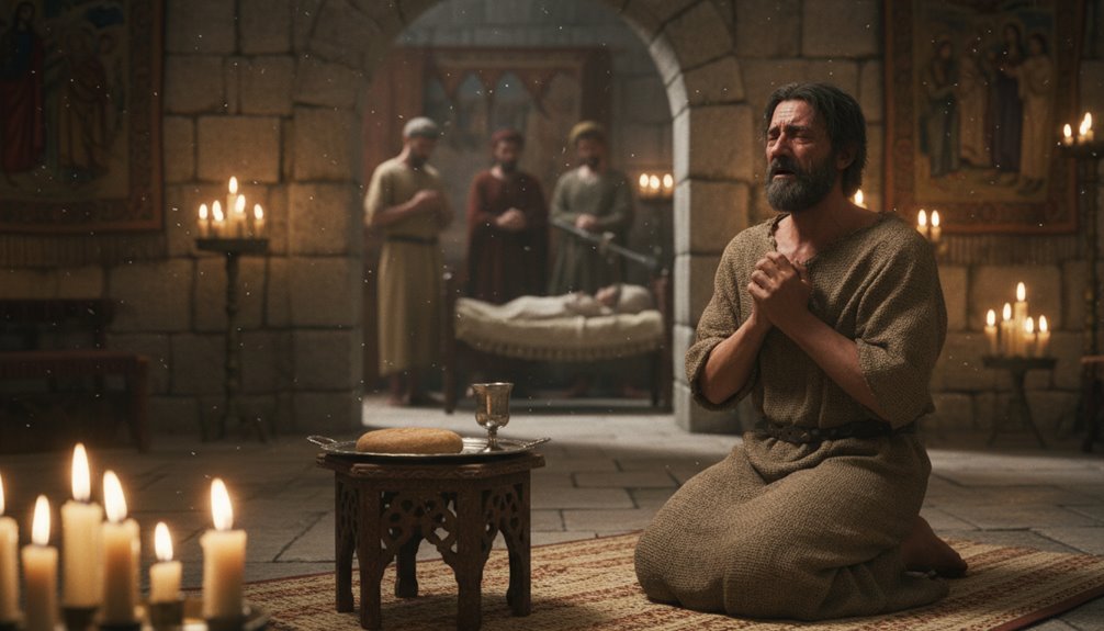 david s anguished fasting for child