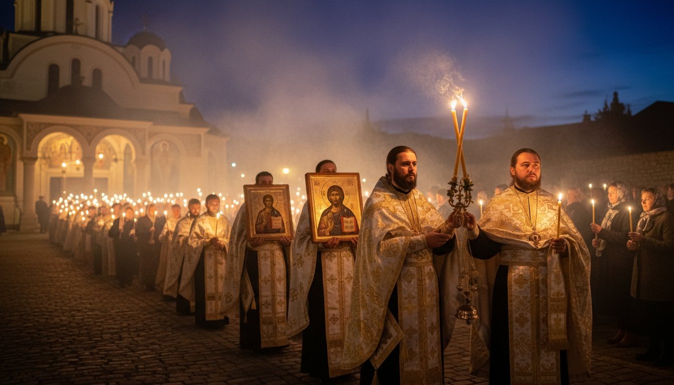 eastern catholic resurrection matins celebrate paschal night