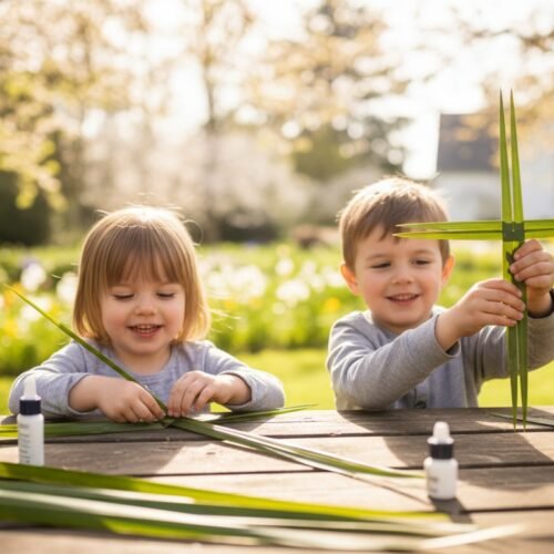 easy palm sunday crafts for families