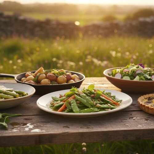 five healthy veggie sides for spring