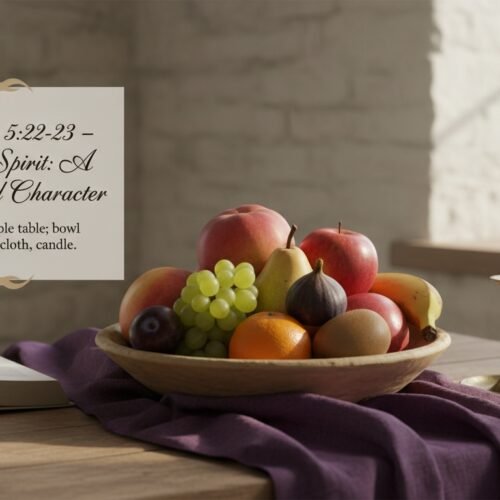 fruit of the spirit love joy peace patience