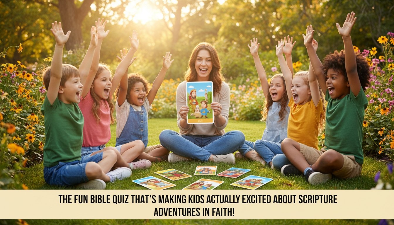 fun bible quiz excites kids