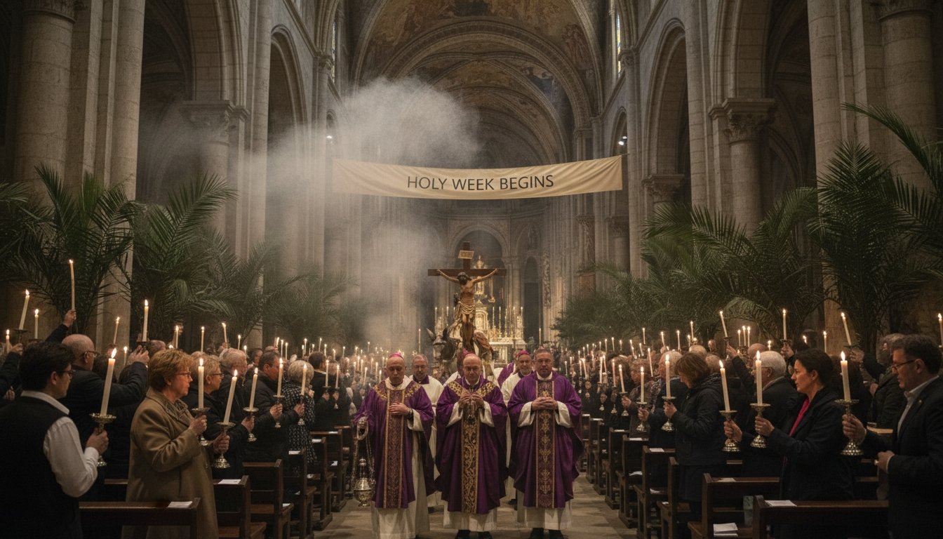 holy week begins significance traditions
