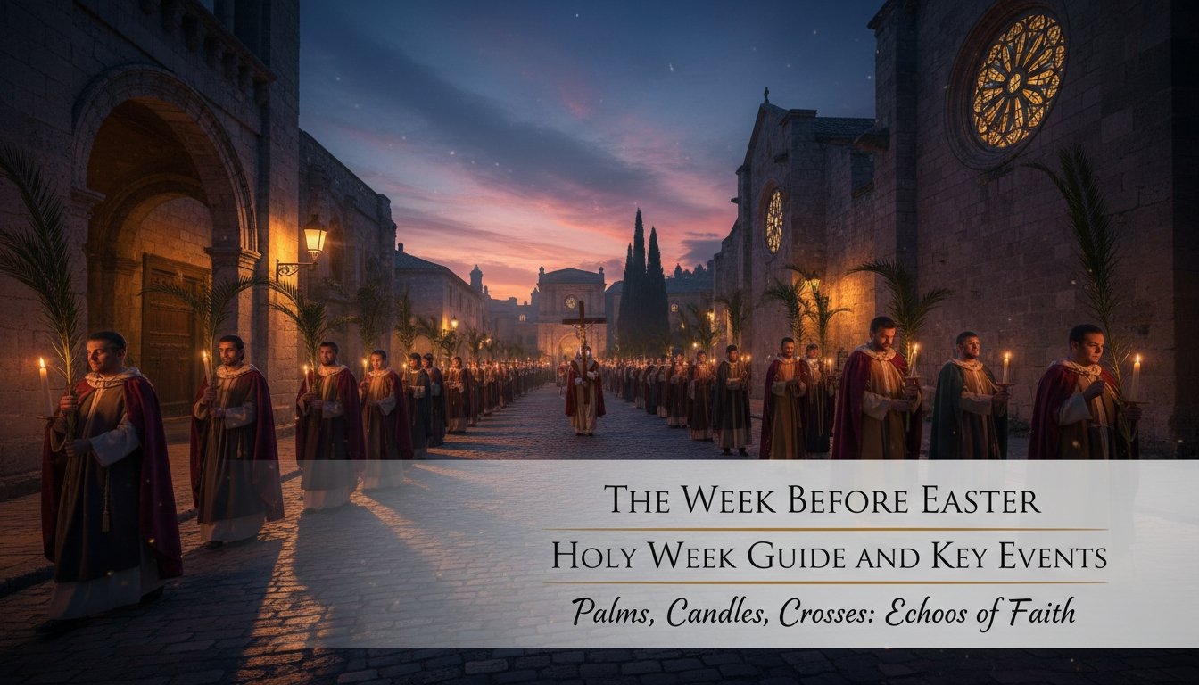 holy week guide and events