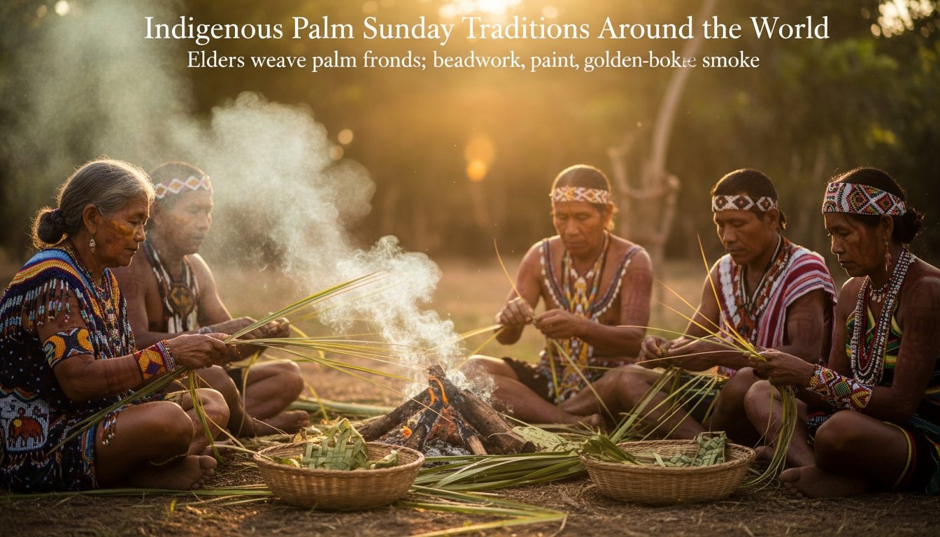indigenous palm sunday traditions worldwide