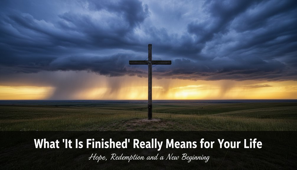 it is finished meaning life