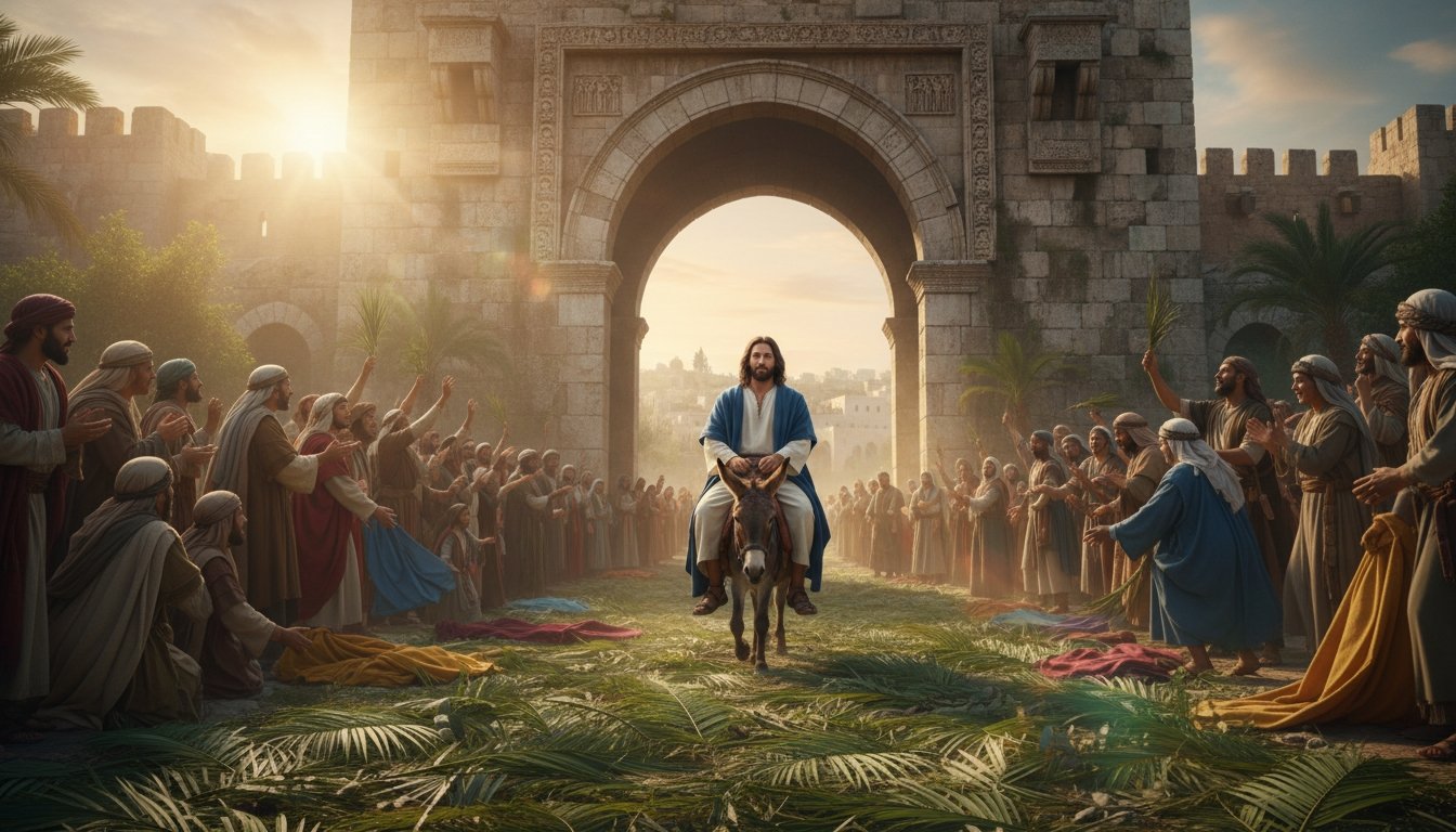 jesus entry fulfills types