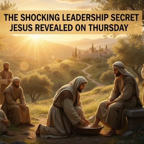 jesus thursday leadership revelation secret