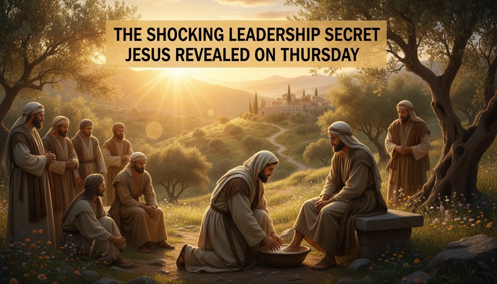 jesus thursday leadership revelation secret