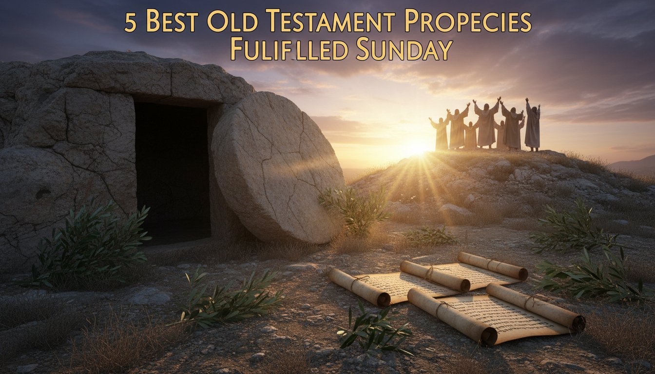 old testament prophecy fulfilled sunday