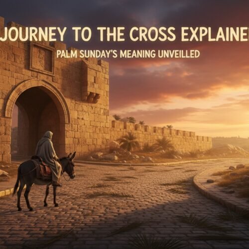 palm sunday jesus enters jerusalem