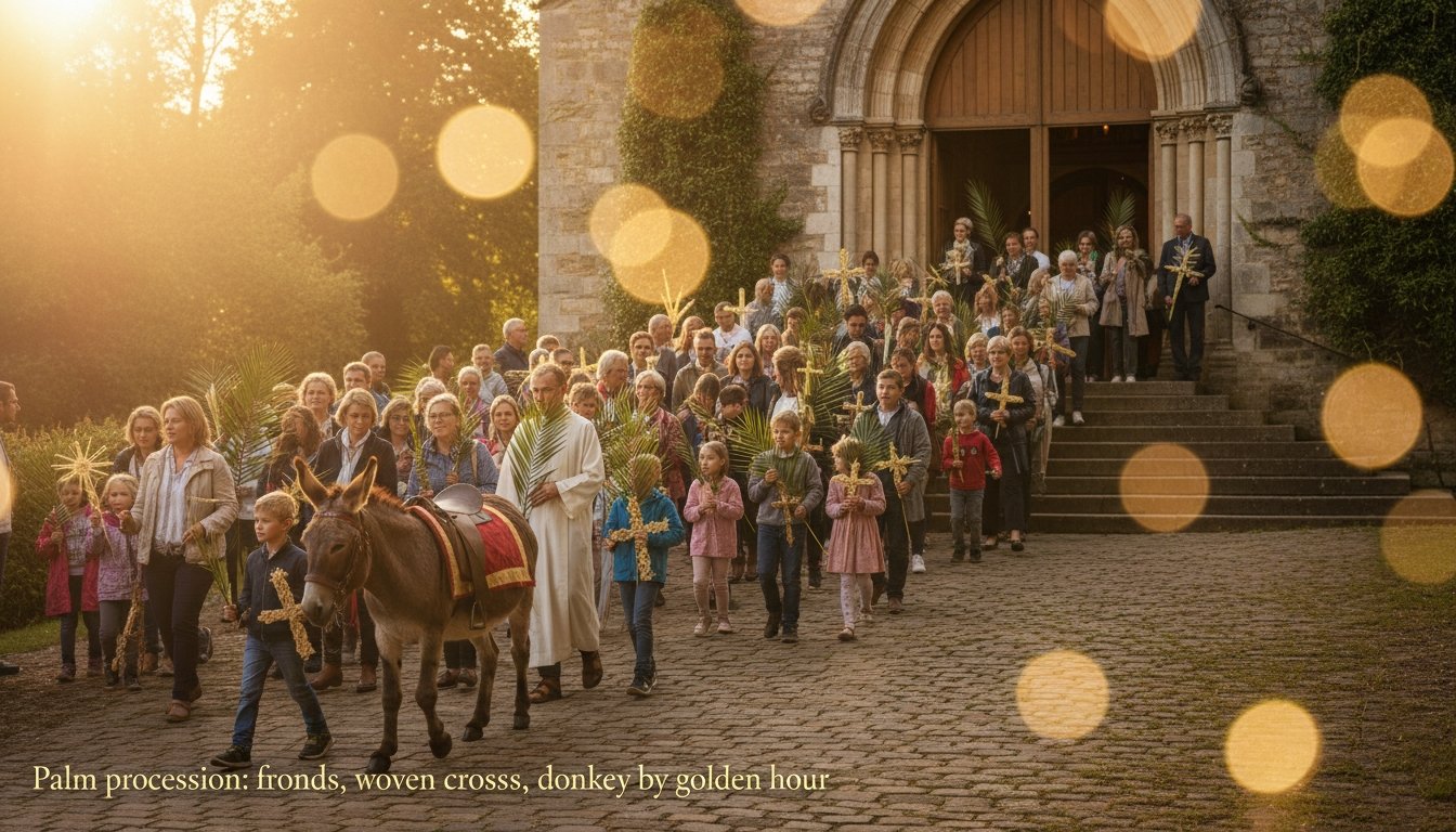 palm sunday symbols traditions significance