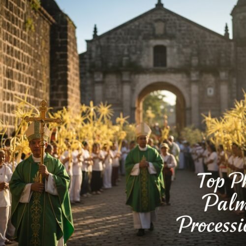 philippine palm sunday processions