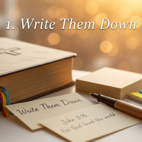 3 Tips for Memorizing Faith Building Bible Verses My Bible Song 2026 three tips for memorizing verses