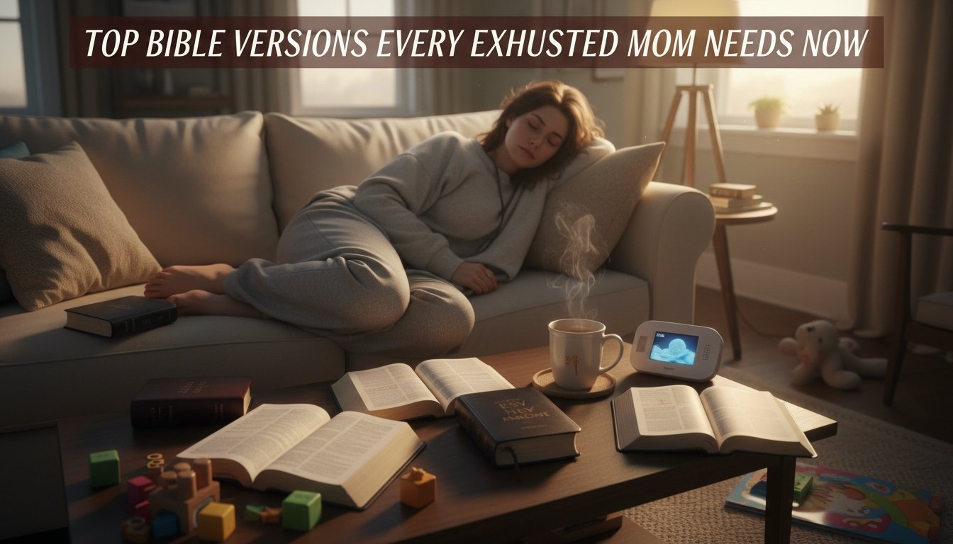 top bible versions for exhausted moms
