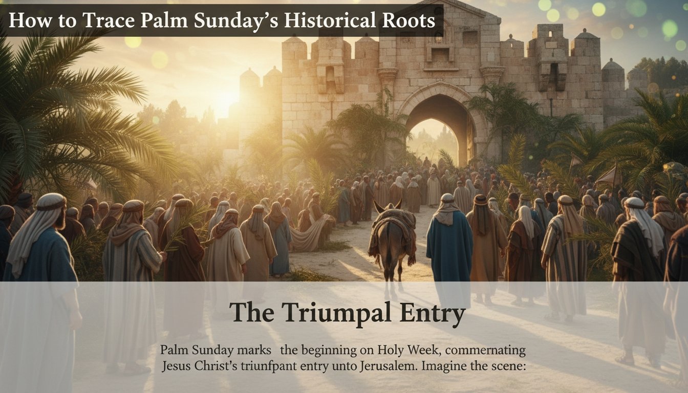 tracing palm sunday origins history
