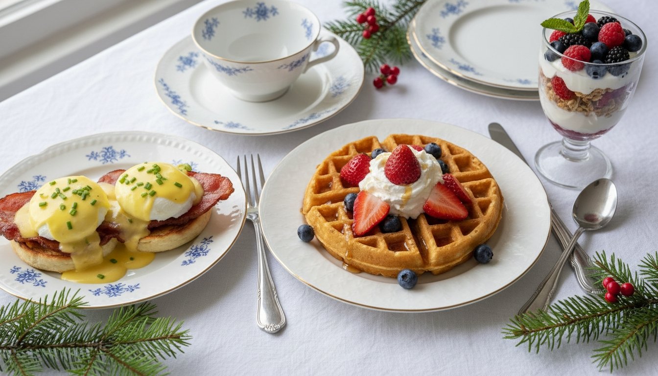 traditional brunch menu festive favorites