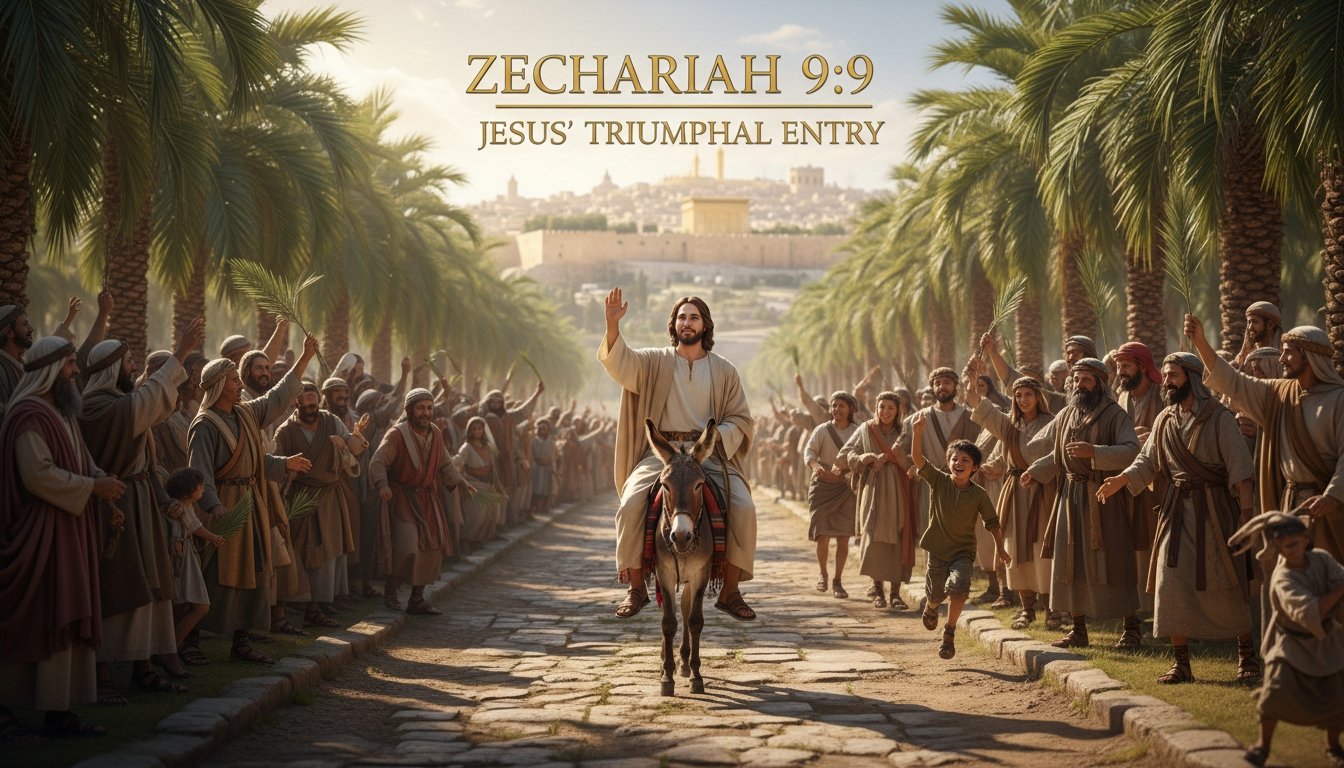 your king comes humbly