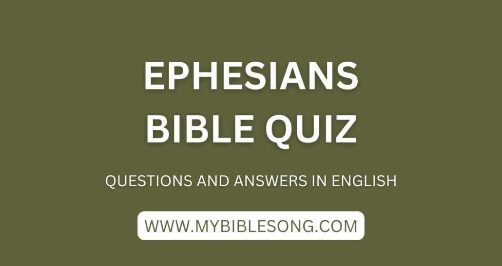 Ignite your knowledge of Ephesians with these youth-friendly Bible quiz questions and answers that will challenge everything you think you know!