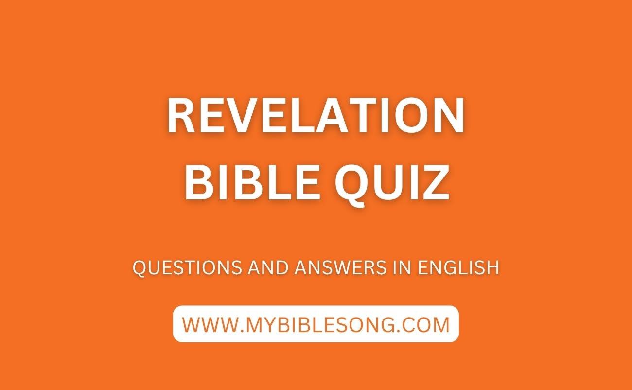 NT27 Revelation bible quiz with questions and answers in English