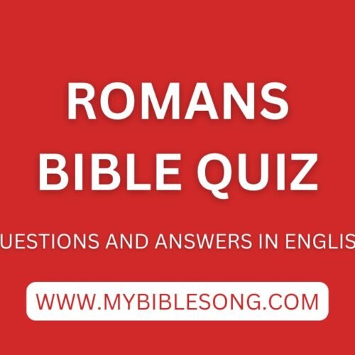 NT6 Romans bible quiz with questions and answers in English