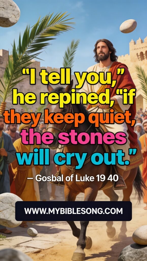 Praise That Cannot Be Silenced says when Jesus com 0002 - My Bible Song