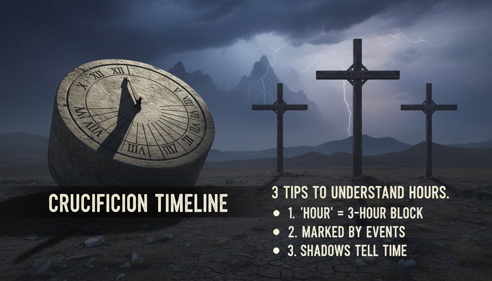 crucifixion hours three tips