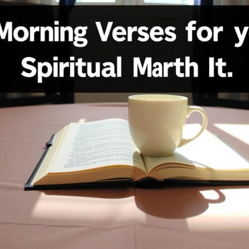 daily morning verses inspire spiritual motivation