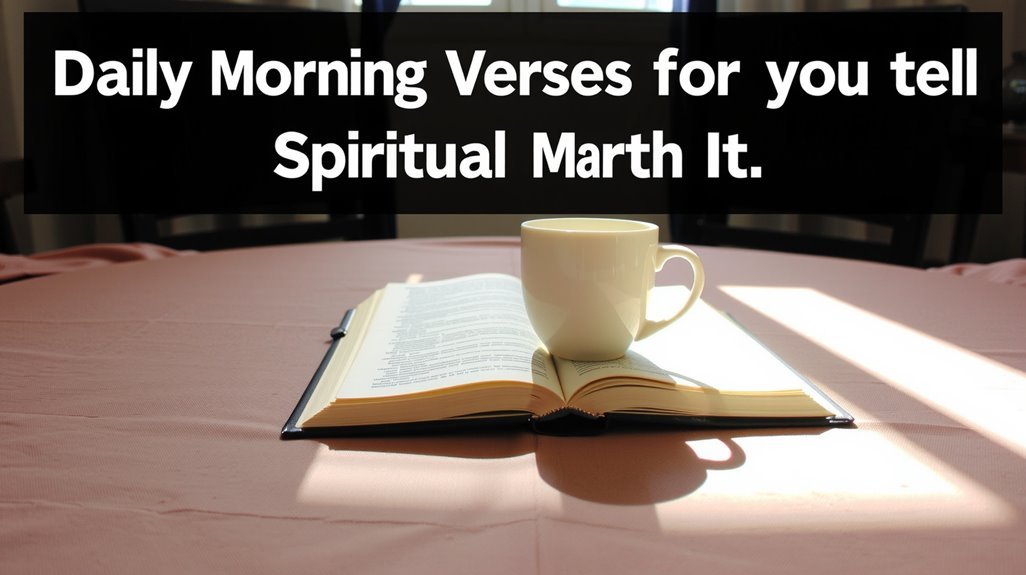 daily morning verses inspire spiritual motivation