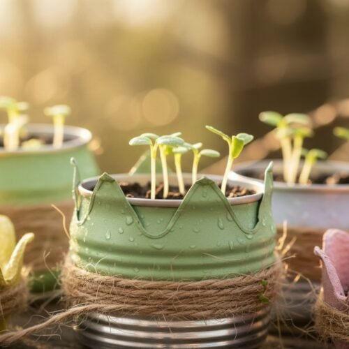 eco friendly spring crafts from recycled materials