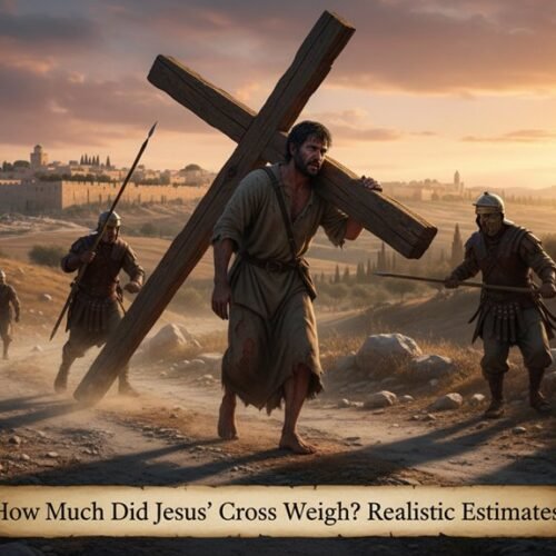 estimating jesus cross weight