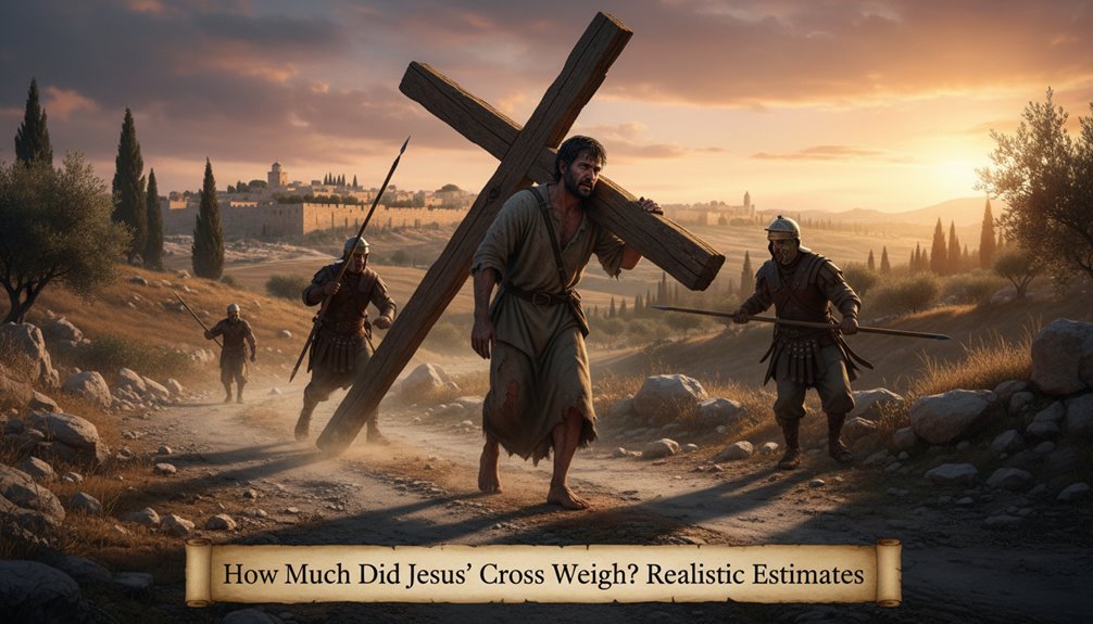 Home My Bible Song 2026 estimating jesus cross weight