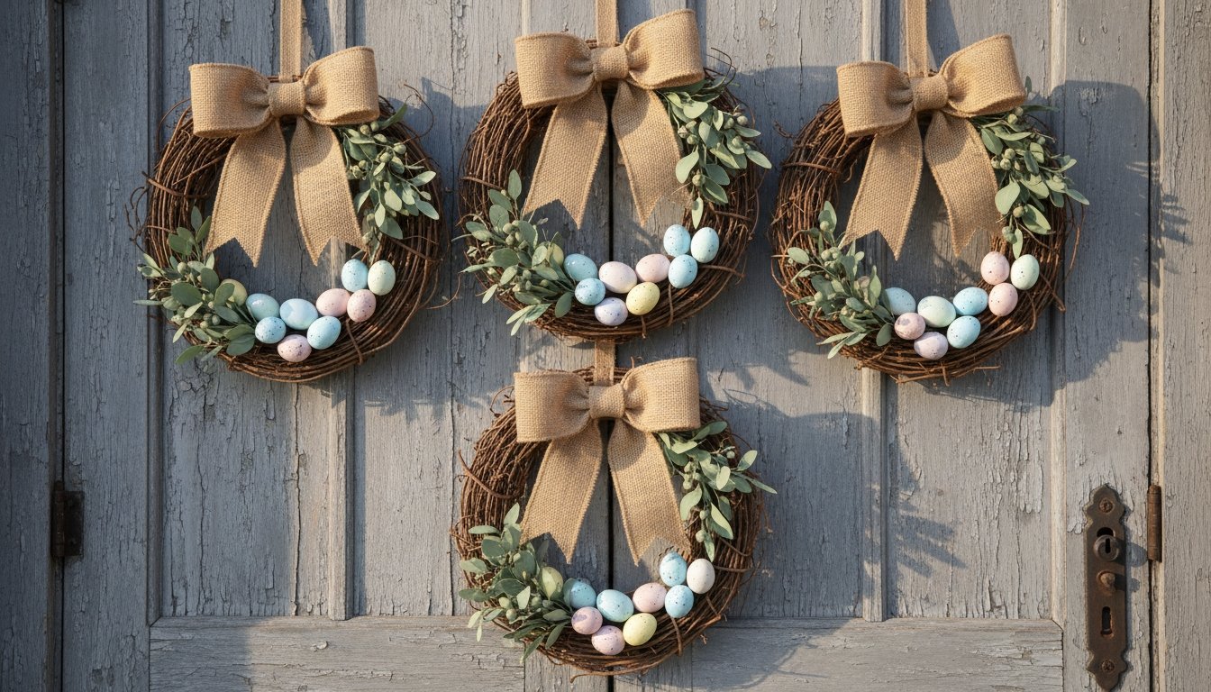 farmhouse easter wreath ideas