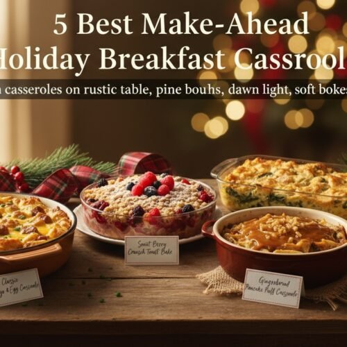 five best make ahead holiday casseroles