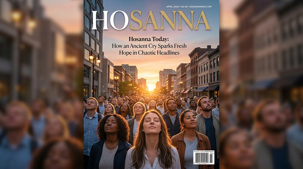hosanna ancient cry fresh hope
