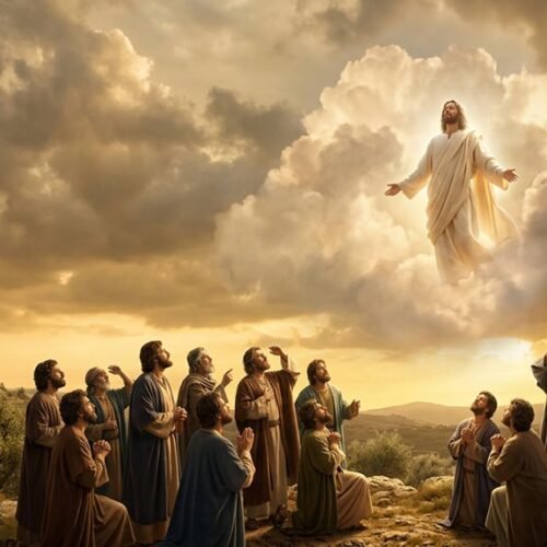 jesus ascends angels declare return