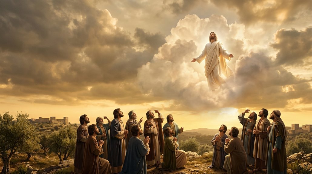 jesus ascends angels declare return