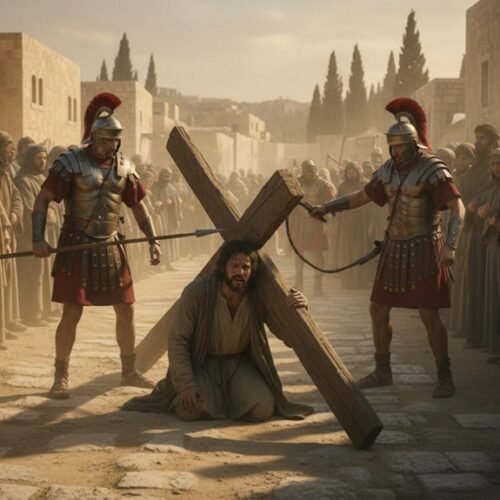 jesus fell three times during crucifixion