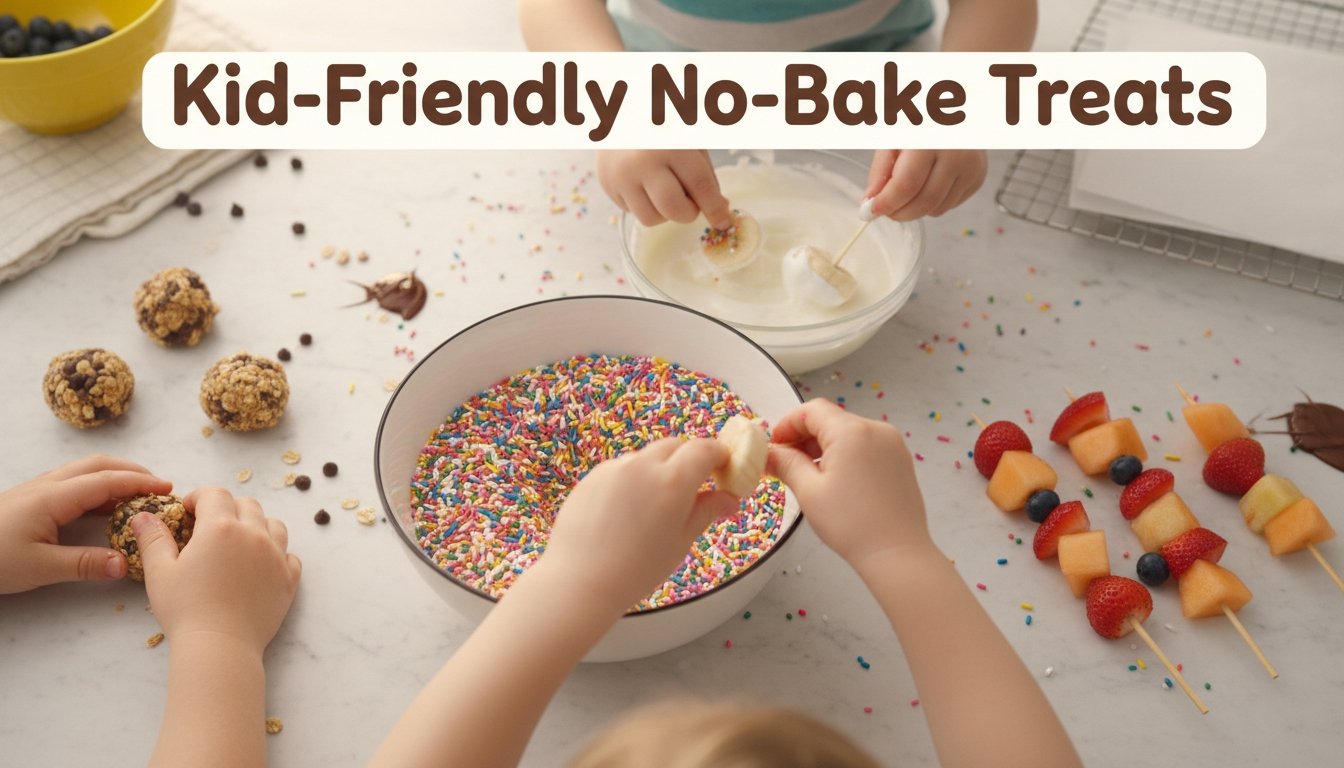 kid friendly no bake treats