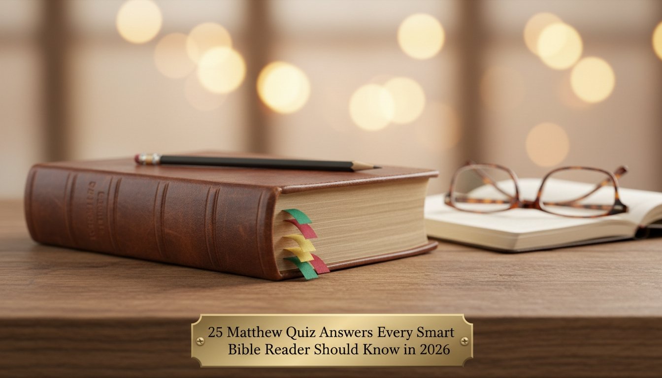 Matthew Bible Quiz in English with Questions and Answers