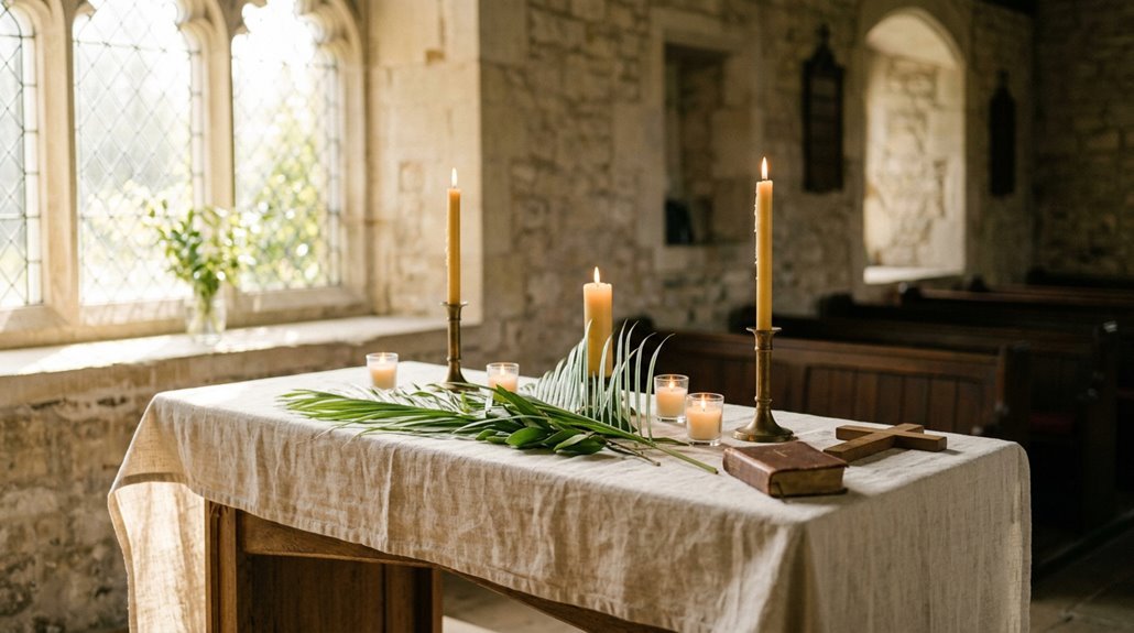 palm sunday candle meanings at home