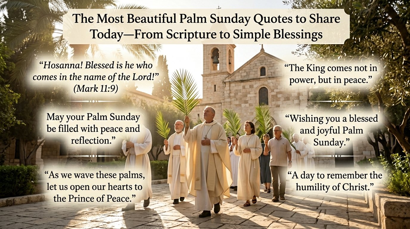 palm sunday quotes collection highlights