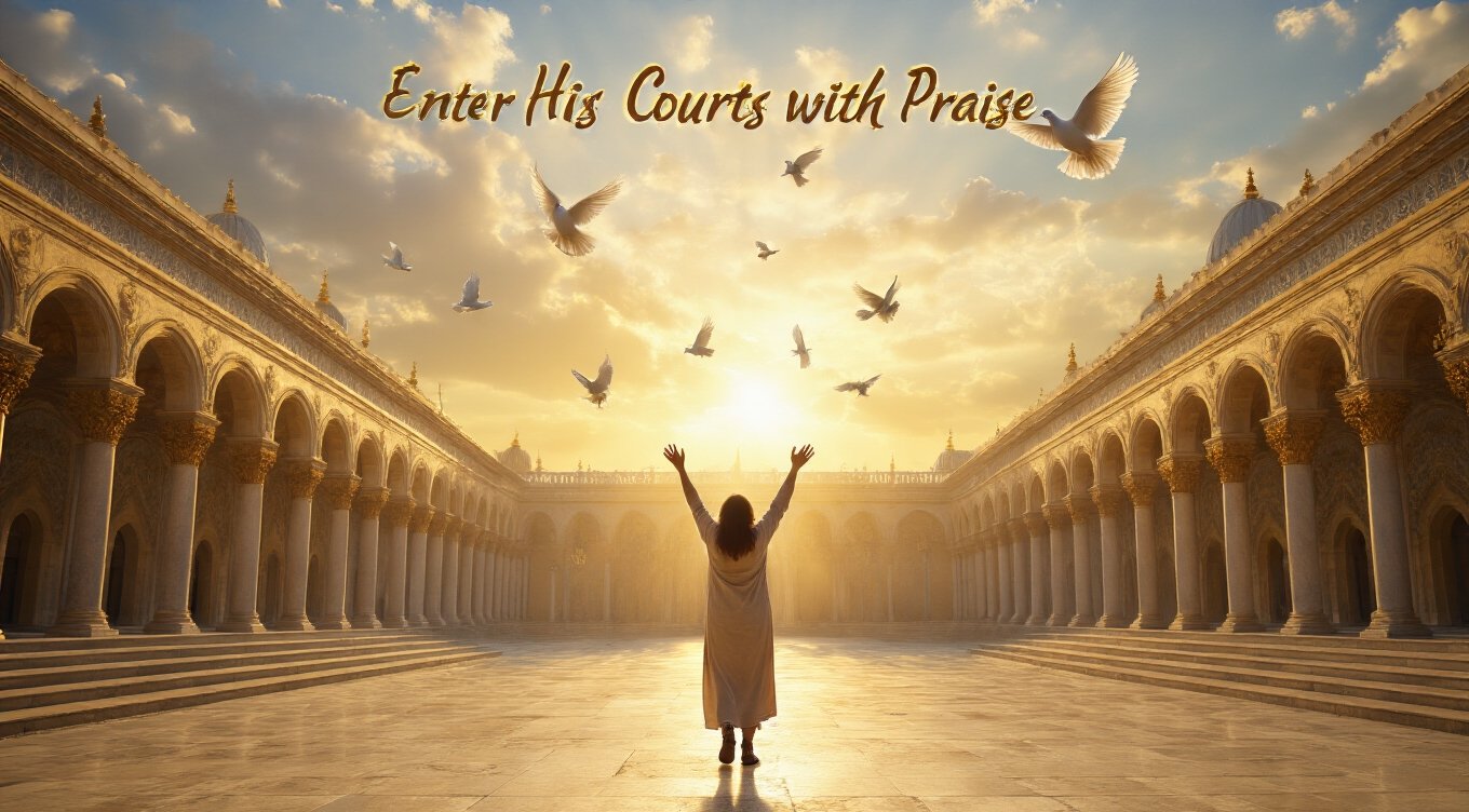 praise god with joyful thanksgiving