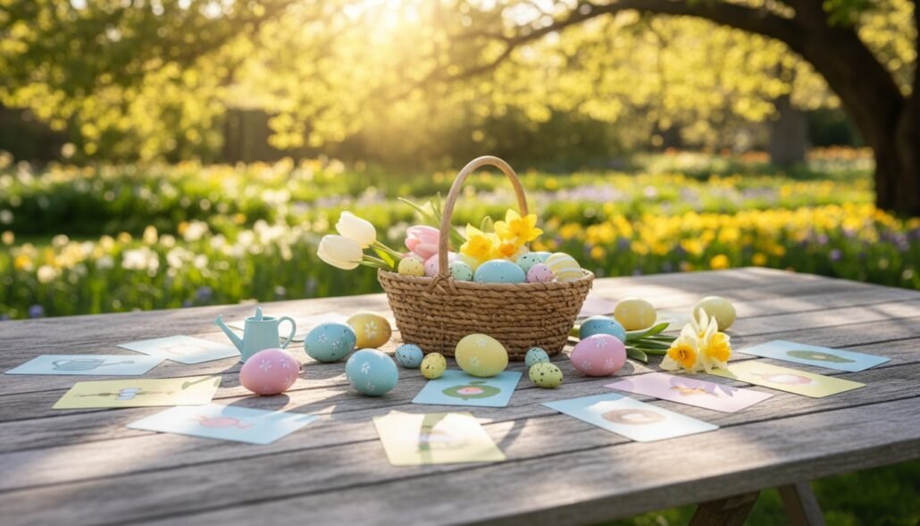 printable outdoor easter egg hunt clues