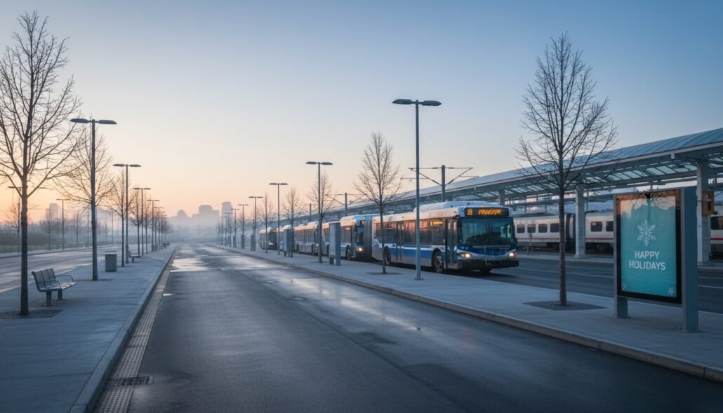 public holiday timetable applies monday