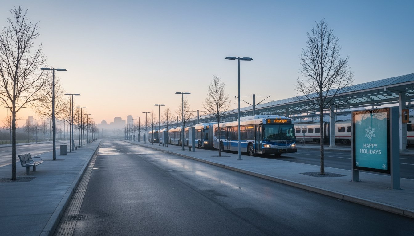 public holiday timetable applies monday